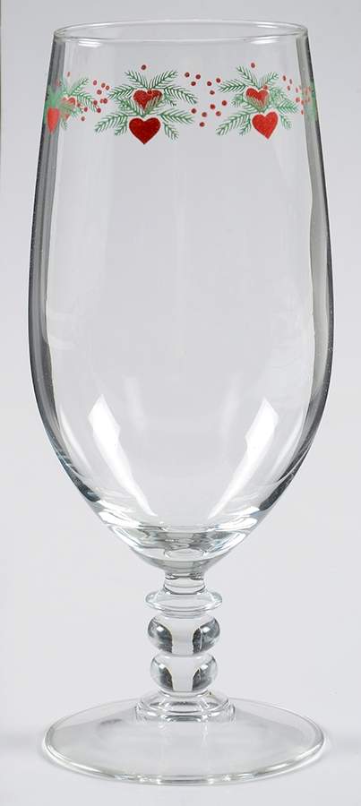 Hearts & Pines (Multisided) Glassware Iced Tea by Porsgrund-1