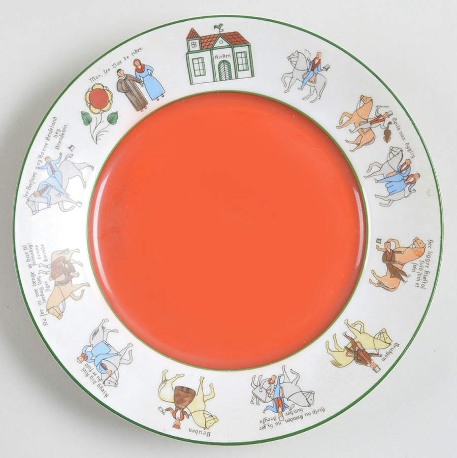 Nordic Bread & Butter Plate by Porsgrund-1
