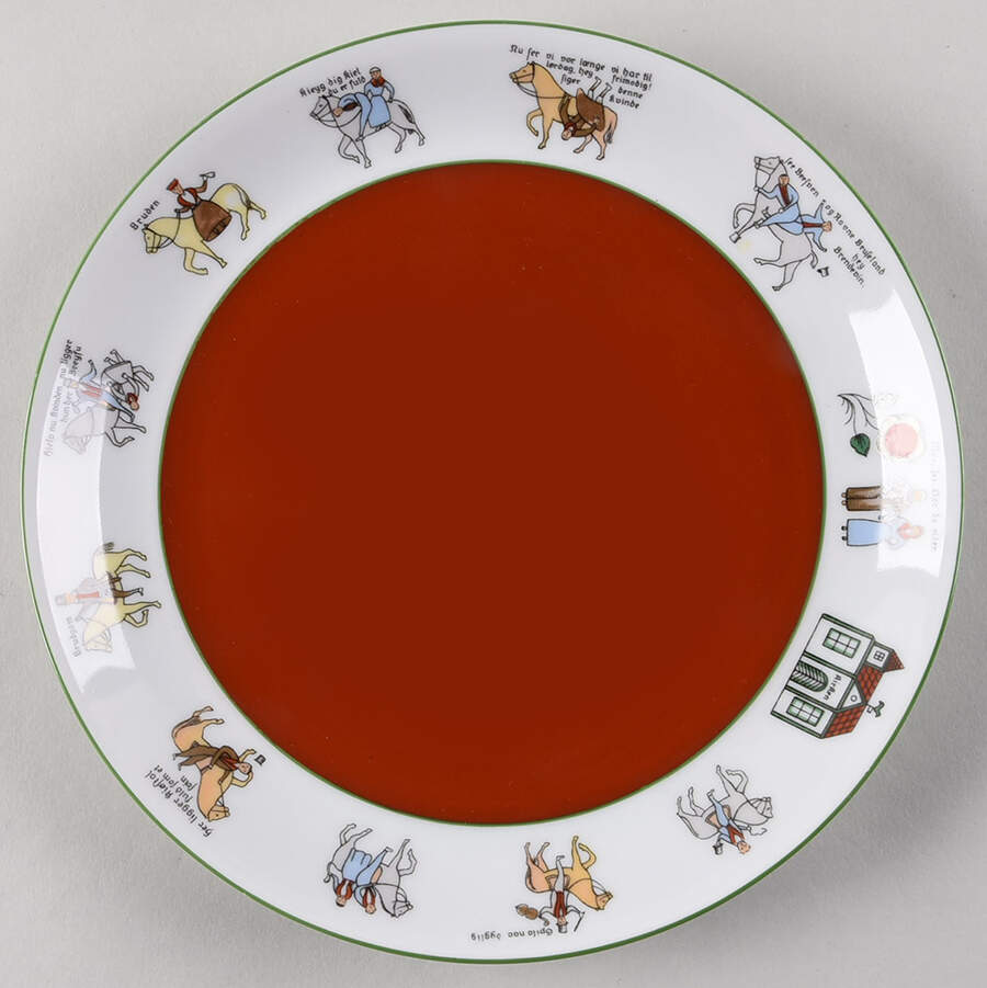 Nordic Luncheon Plate by Porsgrund-1