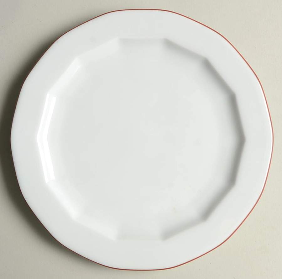 Octavia Red Salad Plate by Porsgrund-1