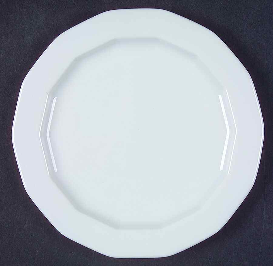 Octavia White Bread & Butter Plate by Porsgrund-1