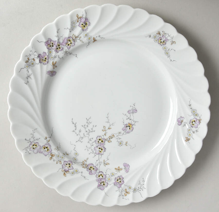 Pansy Dinner Plate by Porsgrund-1
