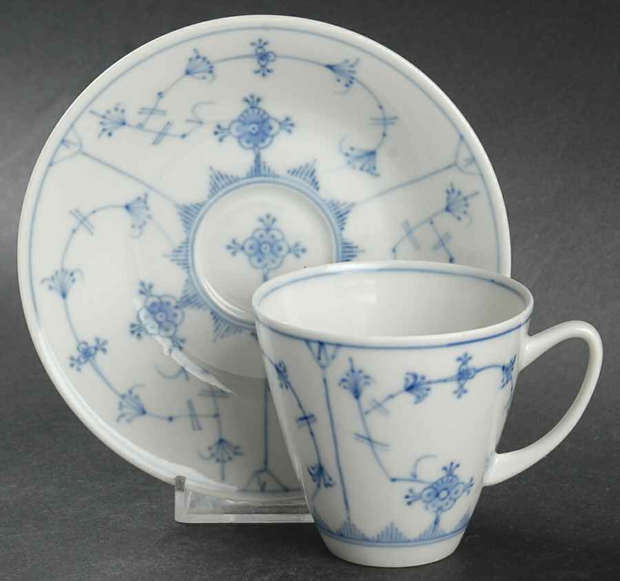 PRG5 Flat Demitasse Cup & Saucer Set by Porsgrund-1