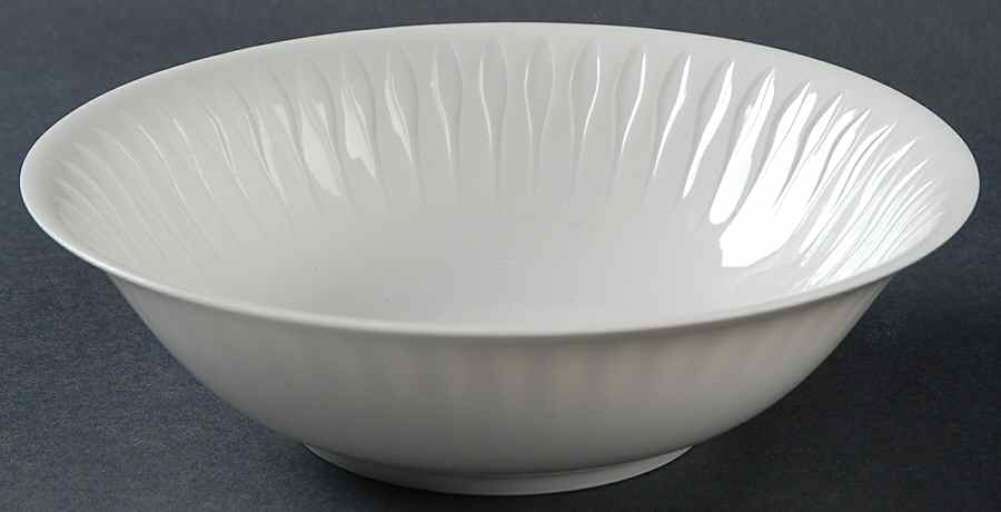 Spire White Coupe Cereal Bowl by Porsgrund-1