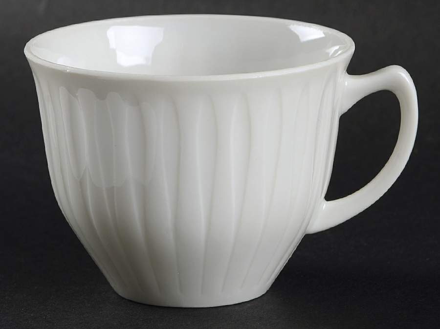 Spire White Flat Demitasse Cup by Porsgrund-1