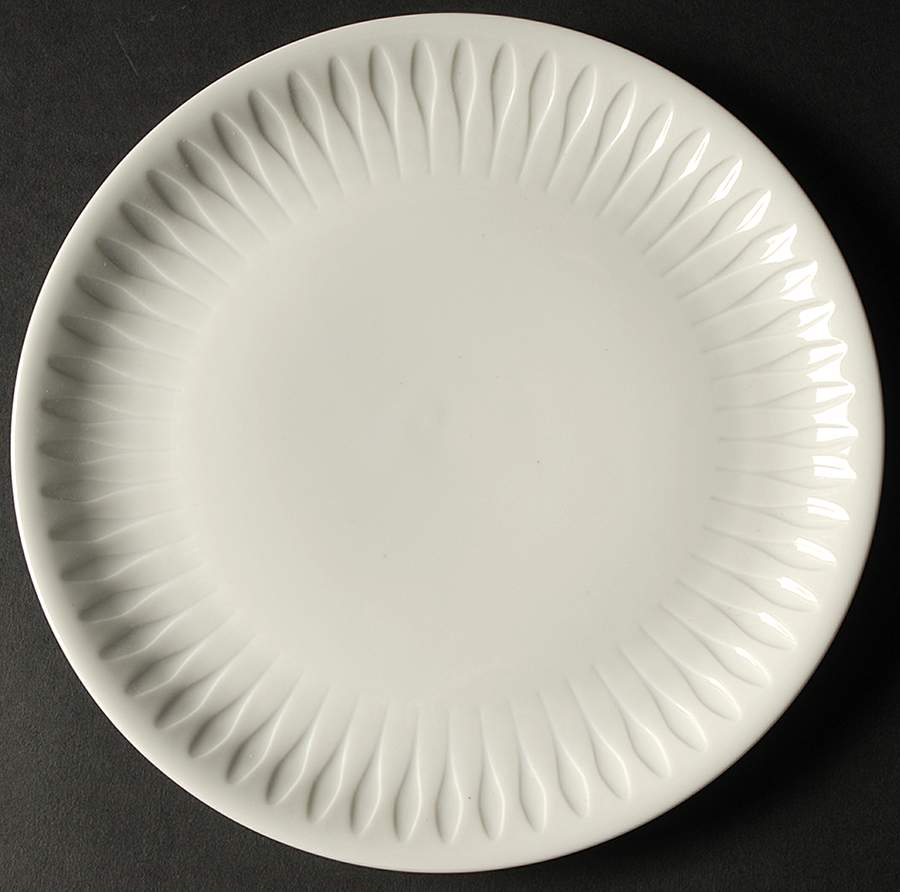 Spire White Salad Plate by Porsgrund-1
