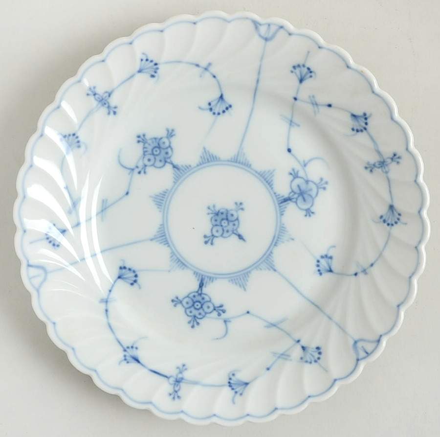Straw (Swirled) Bread & Butter Plate by Porsgrund-1
