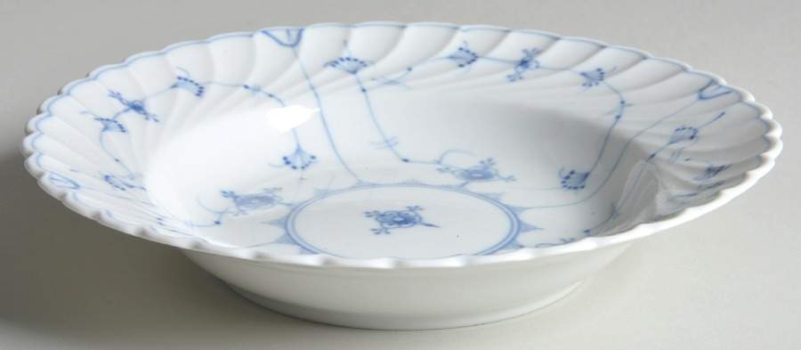 Straw (Swirled) Rim Soup Bowl by Porsgrund-1