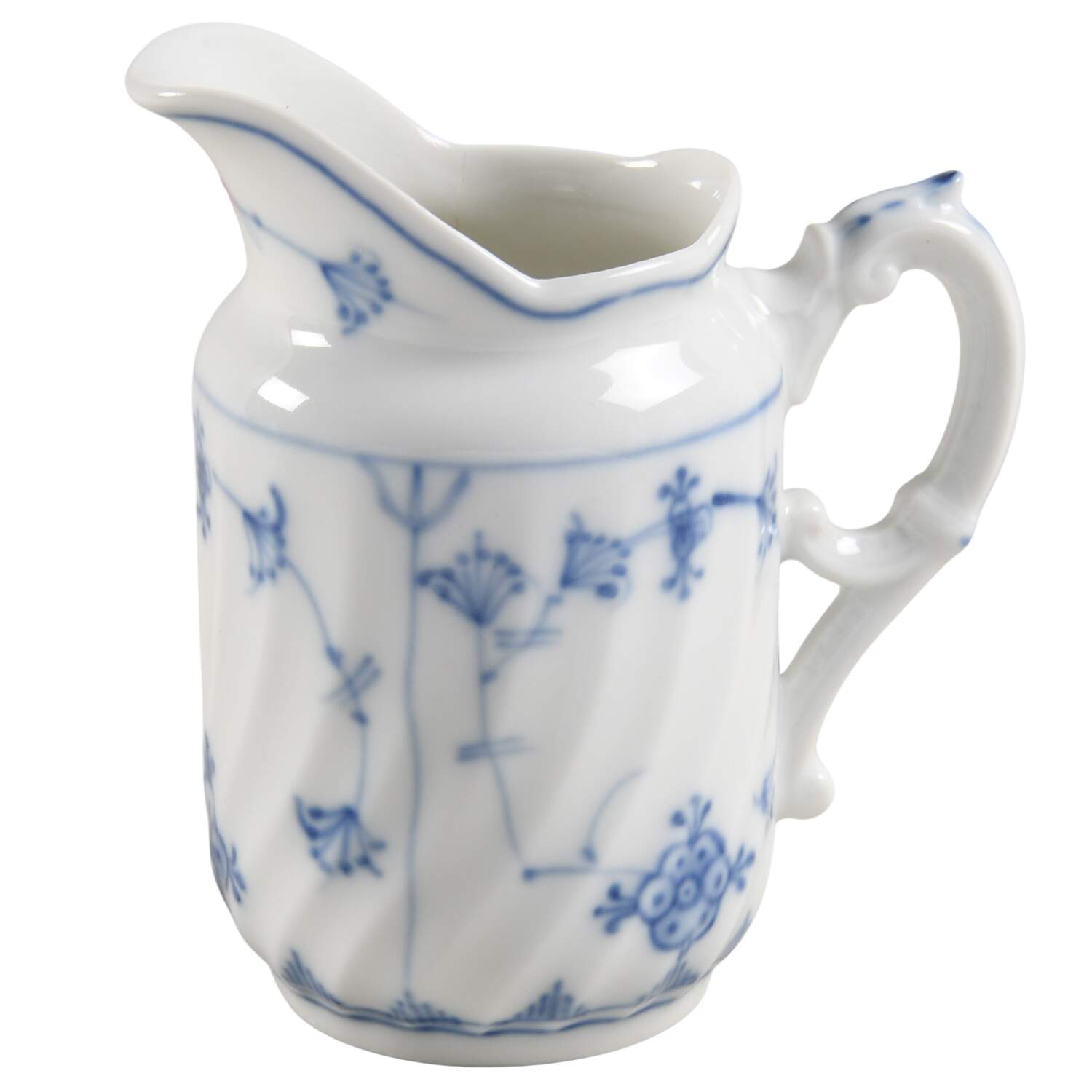 Straw (Swirled) Creamer by Porsgrund-1
