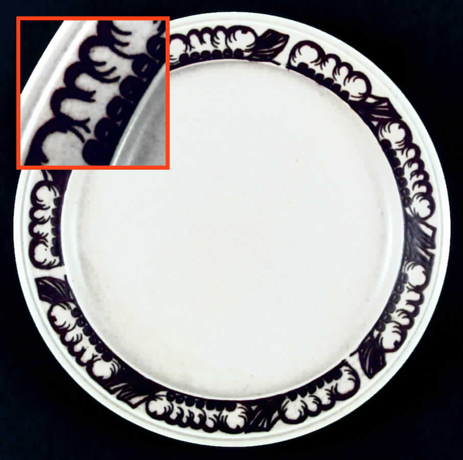 Troll 12" Chop Plate (Round Platter) by Porsgrund-1