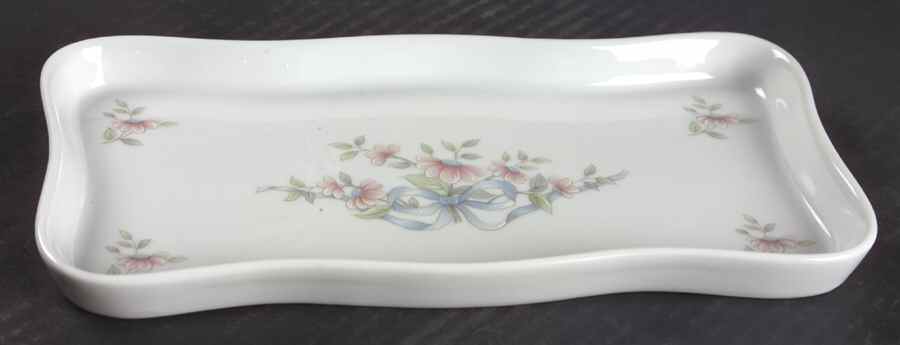 Princess Heritage Floral Ribbon Bath Tray by Princess House-1