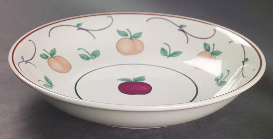 Orchard Medley Coupe Soup Bowl by Princess House-1