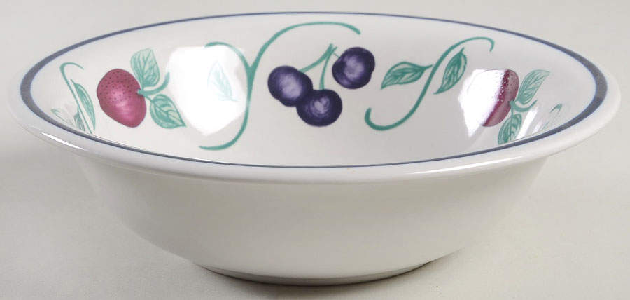 Orchard Medley Coupe Cereal Bowl by Princess House-1