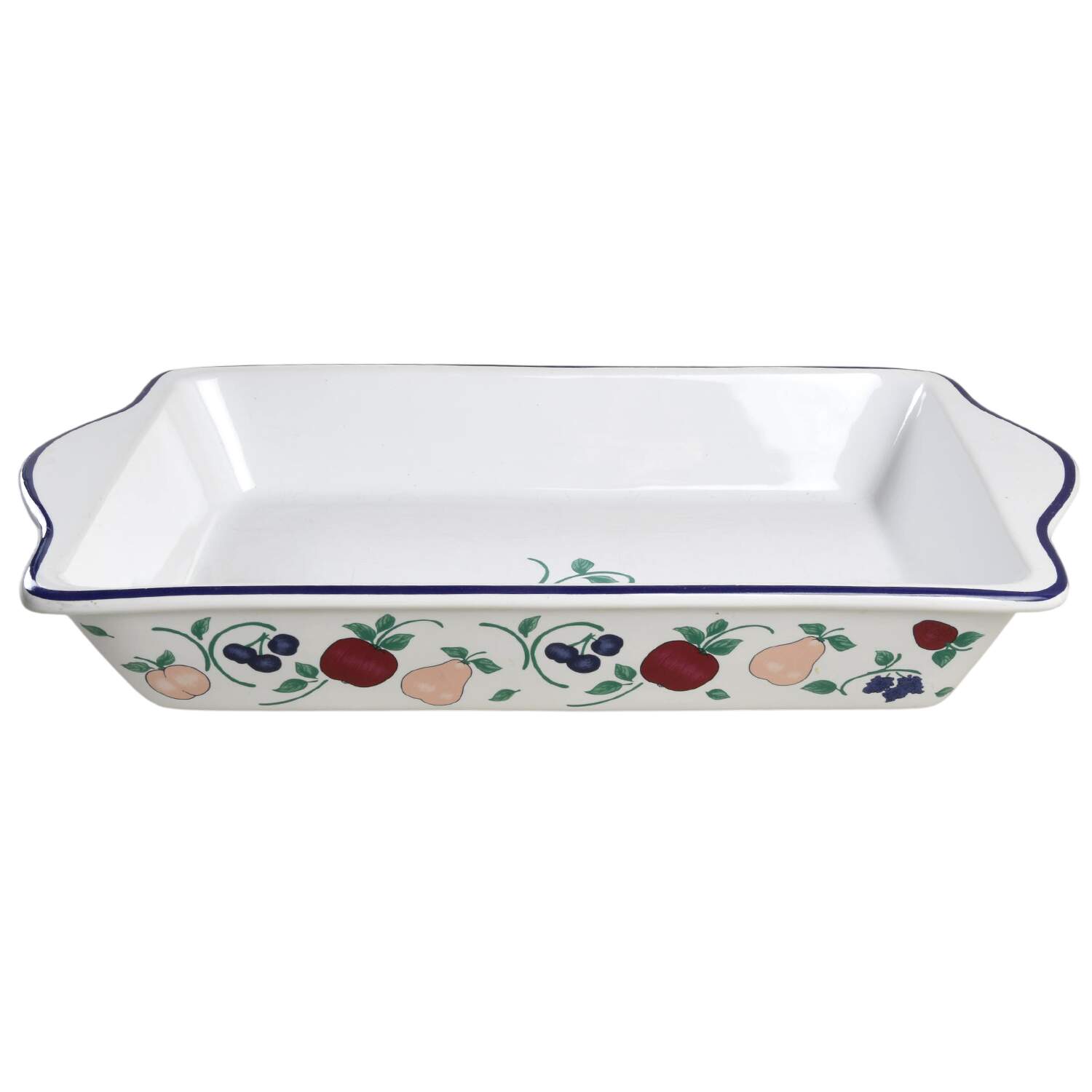 Orchard Medley 15" Rectangular Baker by Princess House-1
