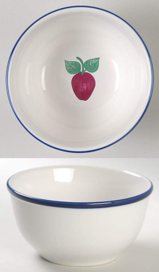 Orchard Medley Dip Bowl for Chip & Dip Set by Princess House-1