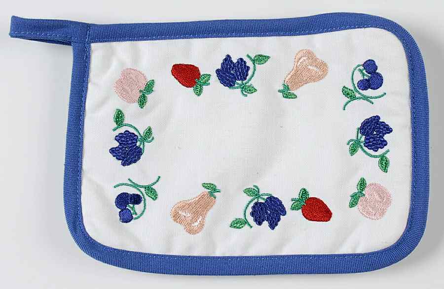 Orchard Medley Cloth Potholder by Princess House-1