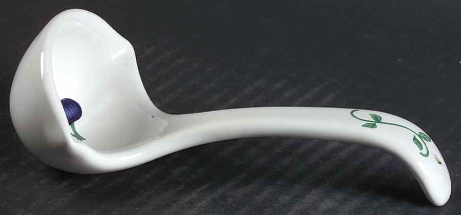 Orchard Medley Gravy Ladle Solid Piece by Princess House-1