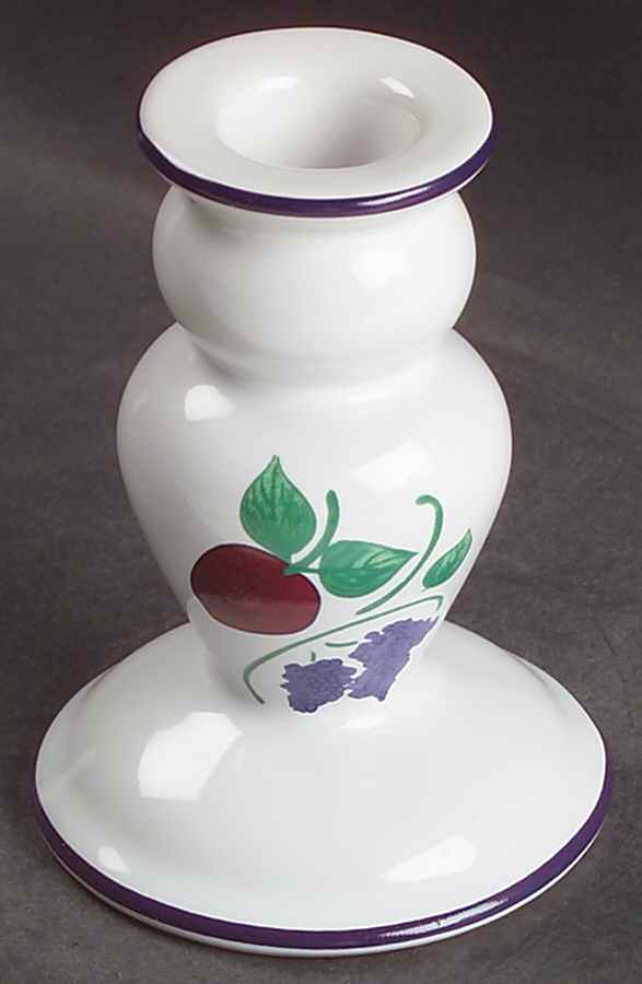 Orchard Medley Small Candlestick by Princess House-1