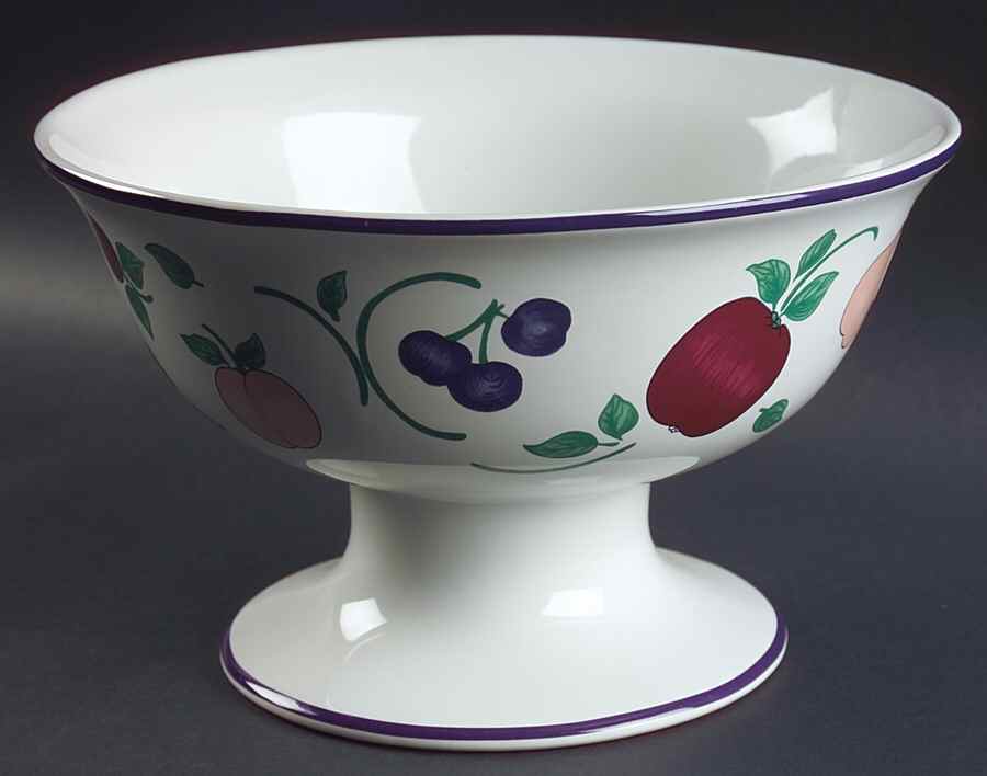 Orchard Medley Large Fruit Bowl by Princess House-1