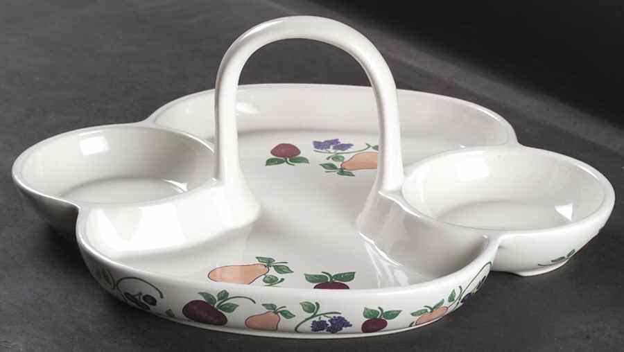 Orchard Medley Handled Tray by Princess House-1