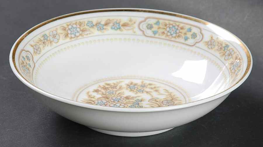Virginia Heritage (Floral Design) Fruit/Dessert (Sauce) Bowl by Princess House-1