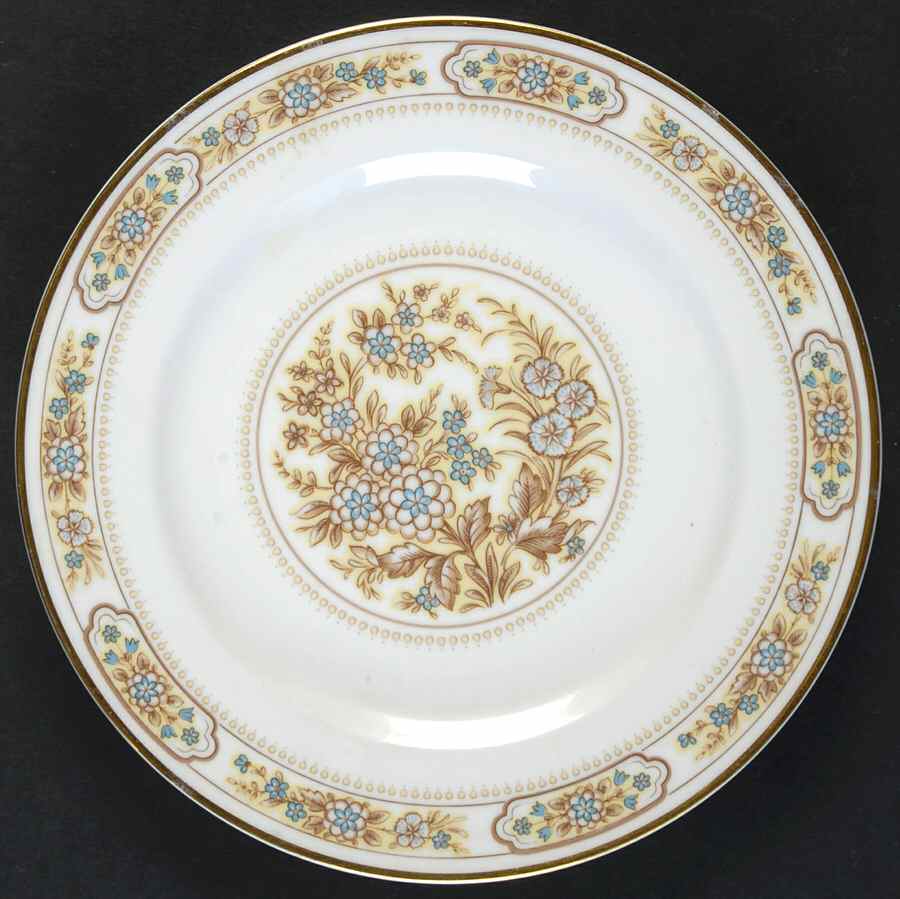 Virginia Heritage (Floral Design) Salad Plate by Princess House-1