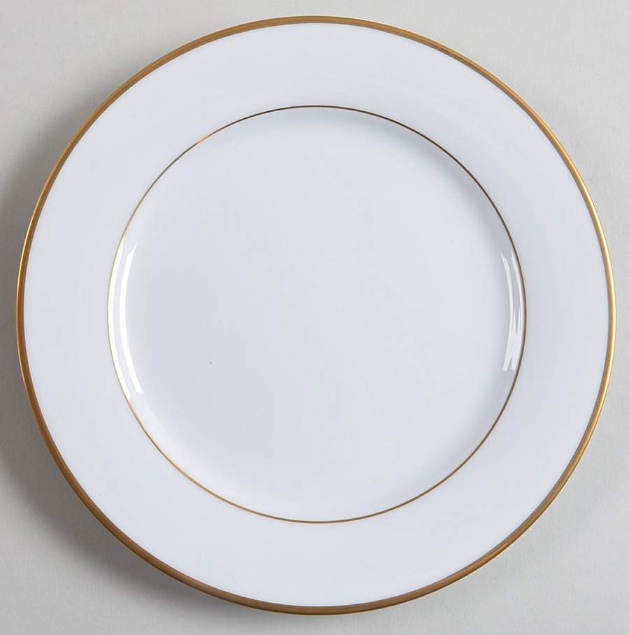 Princess Heritage (Gold Trim) Salad Plate by Princess House-1
