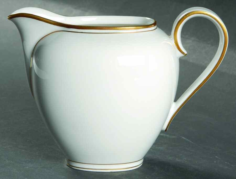 Princess Heritage (Gold Trim) Creamer by Princess House-1