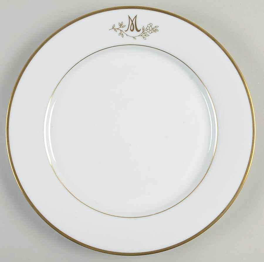 Princess Heritage (Gold Trim) Dinner Plate by Princess House-1