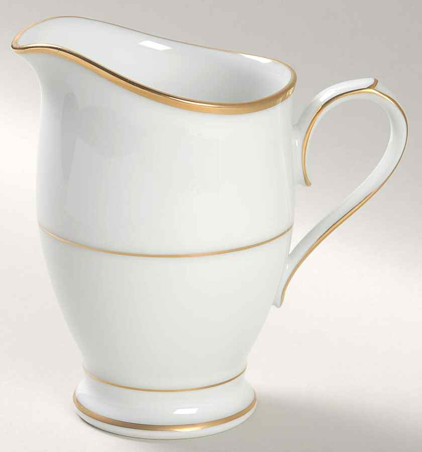 Princess Heritage (Gold Trim) Creamer by Princess House-1