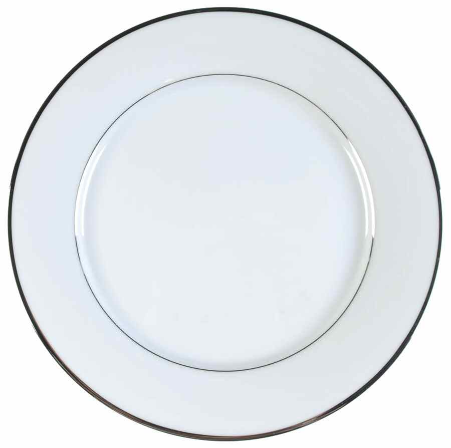 Princess Heritage (Platinum Trim) Dinner Plate by Princess House-1