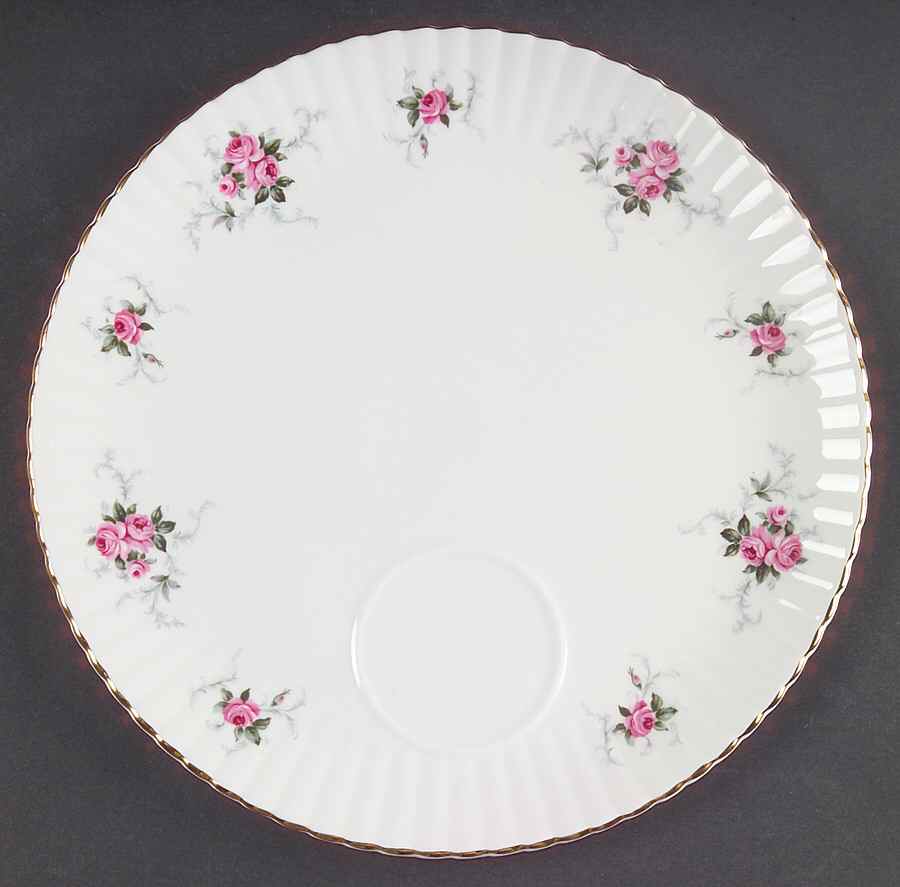 Windsor Rose Snack Plate by Princess House-1