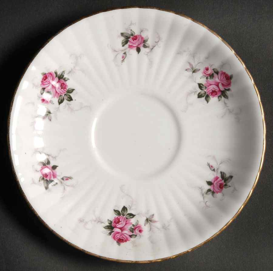 Windsor Rose Saucer by Princess House-1