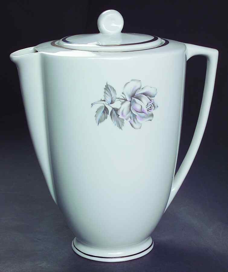 Cameo Rose Coffee Pot & Lid by Princess - Empcraft (USA)-1
