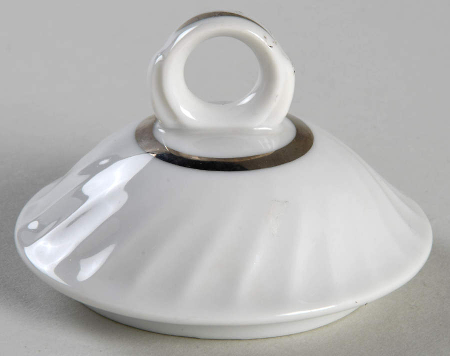 Elegance (Platinum Inner Ring) Lid for Sugar Bowl by Princess - Empcraft (USA)-1