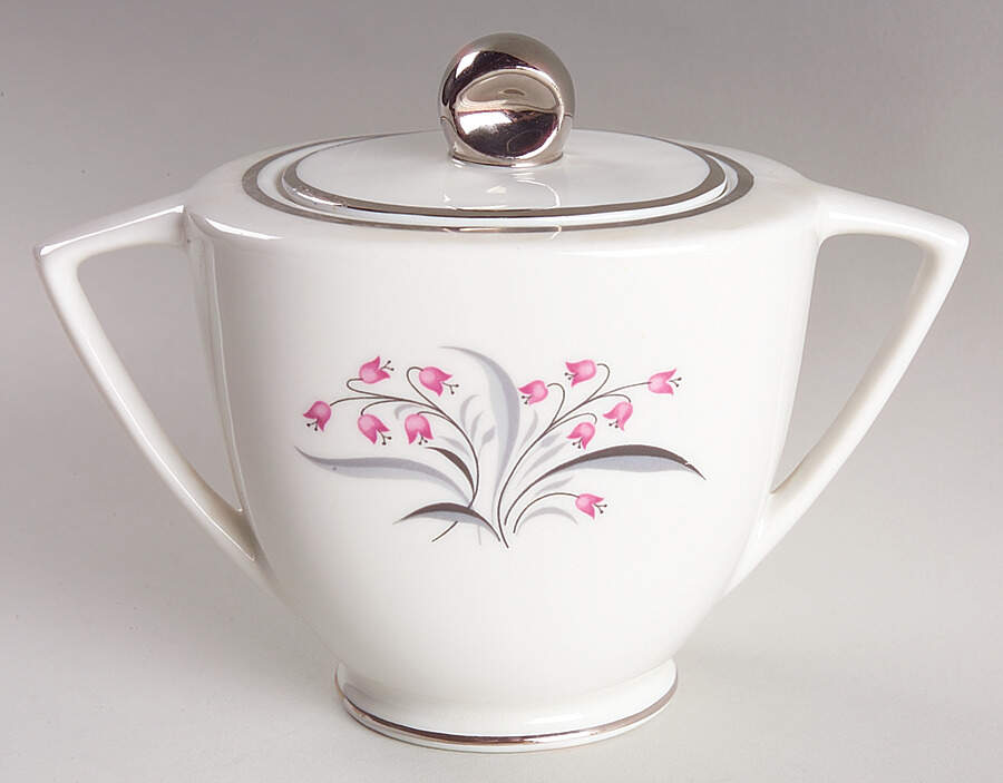 Flair Sugar Bowl & Lid by Princess - Empcraft (USA)-1