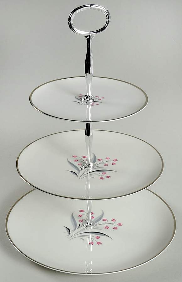Flair 3-Tiered Serving Tray (DP, SP, BB) by Princess - Empcraft (USA)-1