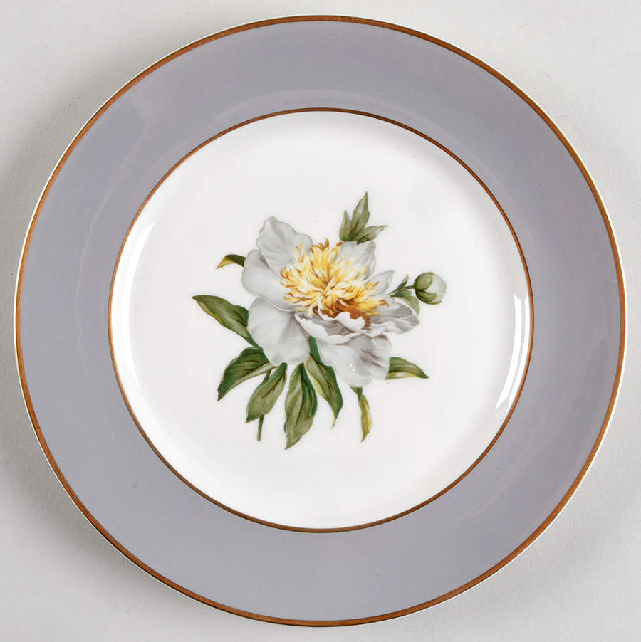 Golden Peony Salad Plate by Princess - Empcraft (USA)-1
