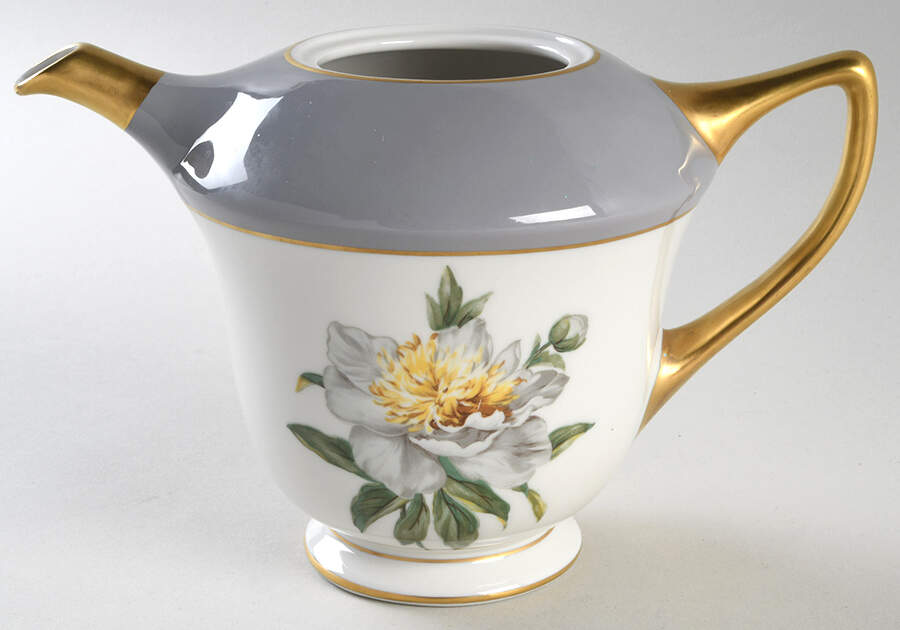 Golden Peony Teapot No Lid by Princess - Empcraft (USA)-1