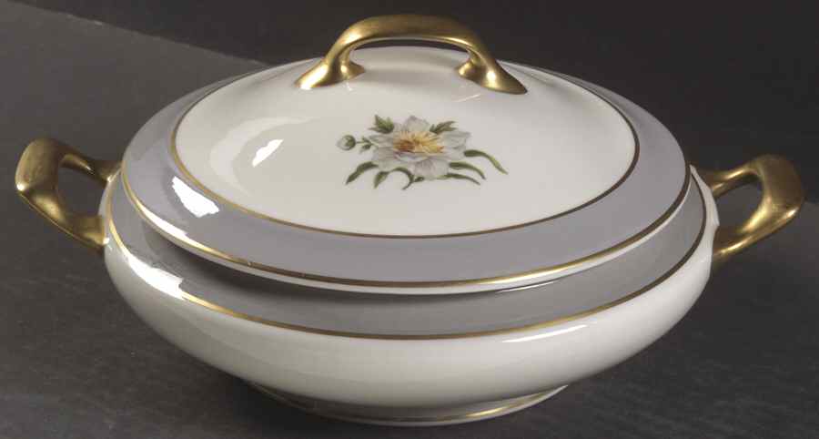 Golden Peony Round Covered Vegetable by Princess - Empcraft (USA)-1