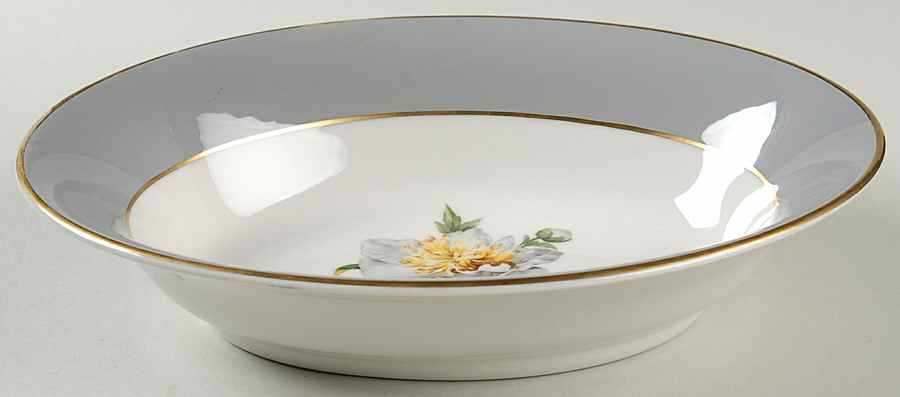 Golden Peony 10" Oval Vegetable Bowl by Princess - Empcraft (USA)-1