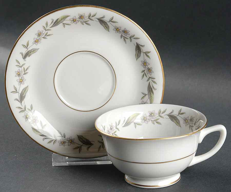 PRI1 Footed Cup & Saucer Set by Princess - Empcraft (USA)-1