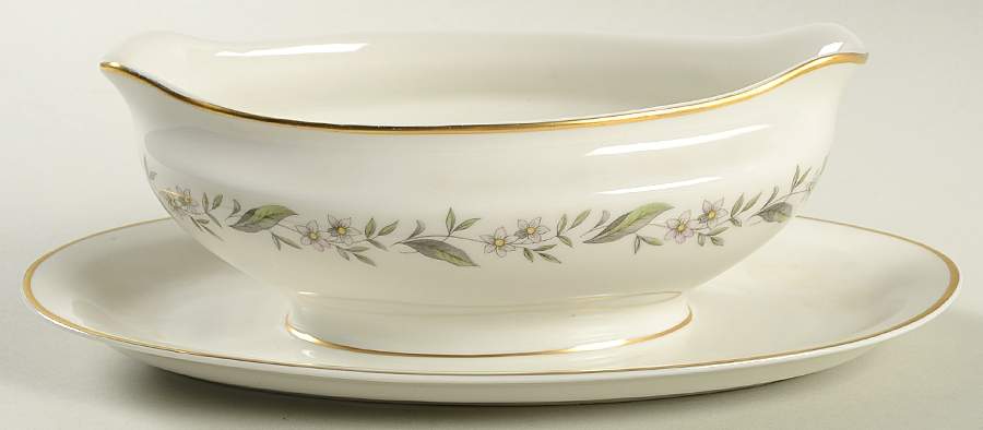 PRI1 Gravy Boat with Attached Underplate by Princess - Empcraft (USA)-1