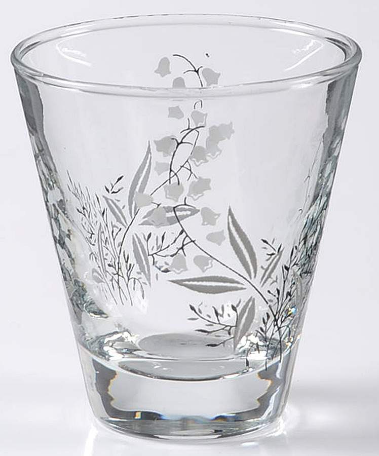 Lady Empire (Platinum Trim) Glassware Juice by Princess - Empcraft (USA)-1