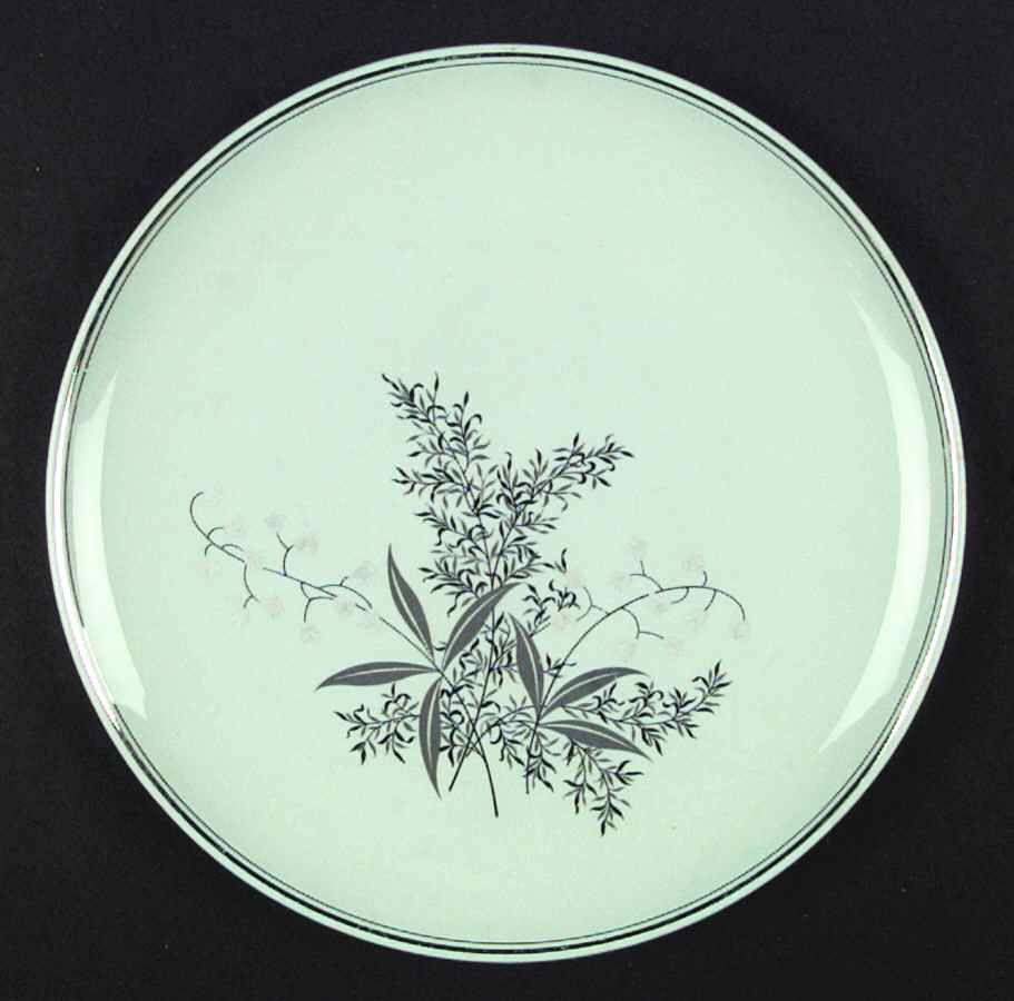 Lady Empire (Platinum Trim) Salad Plate by Princess - Empcraft (USA)-1