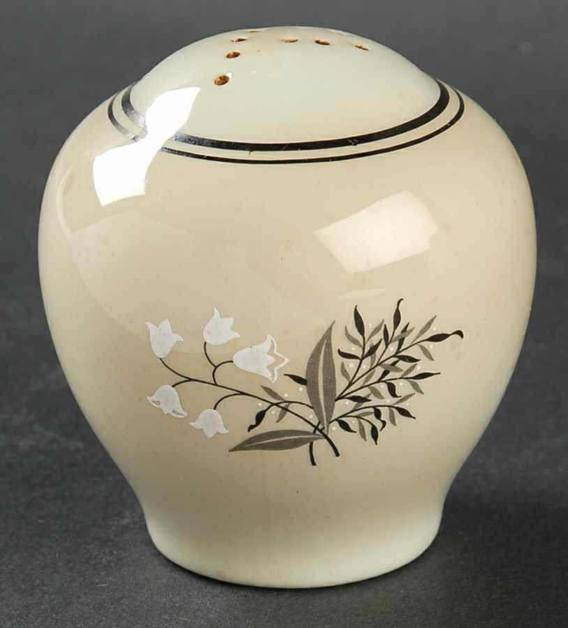 Lady Empire (Platinum Trim) Pepper Shaker by Princess - Empcraft (USA)-1