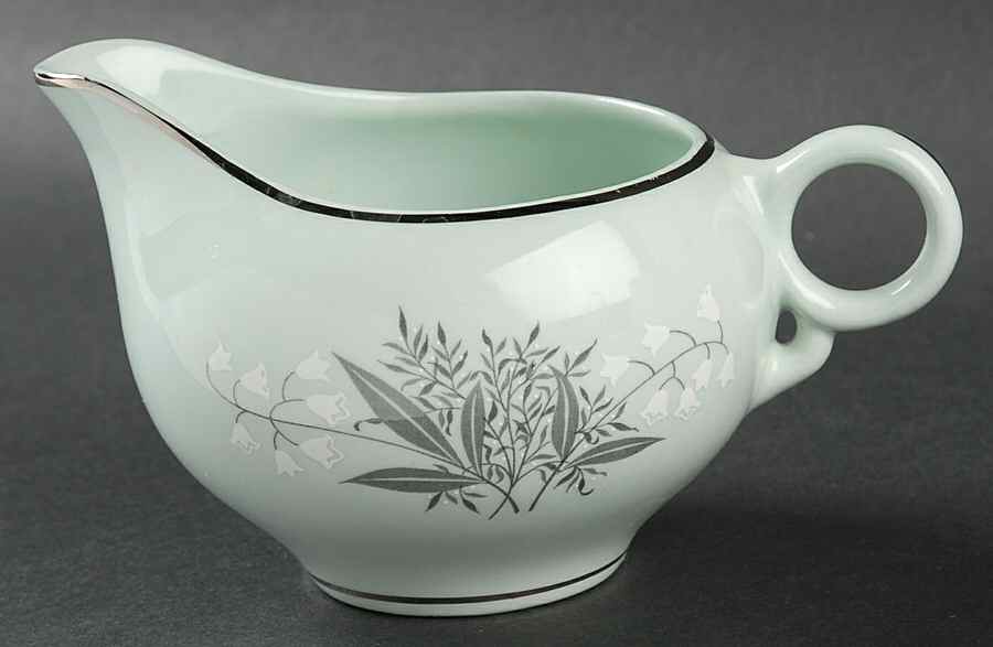 Lady Empire (Platinum Trim) Creamer by Princess - Empcraft (USA)-1