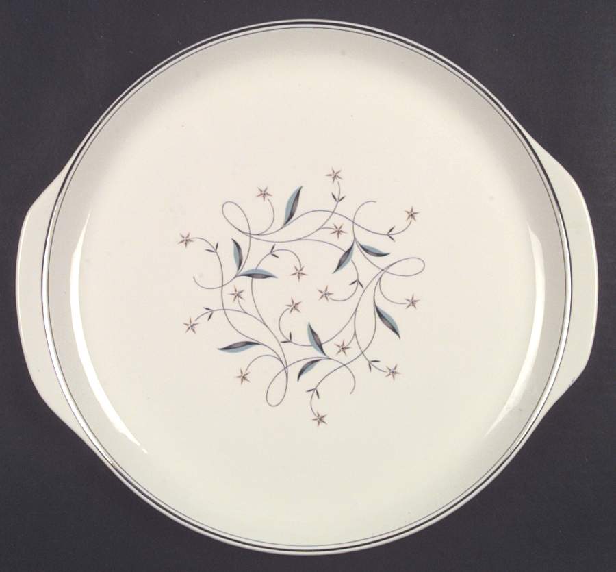 Starflower Handled Cake Plate by Princess - Empcraft (USA)-1