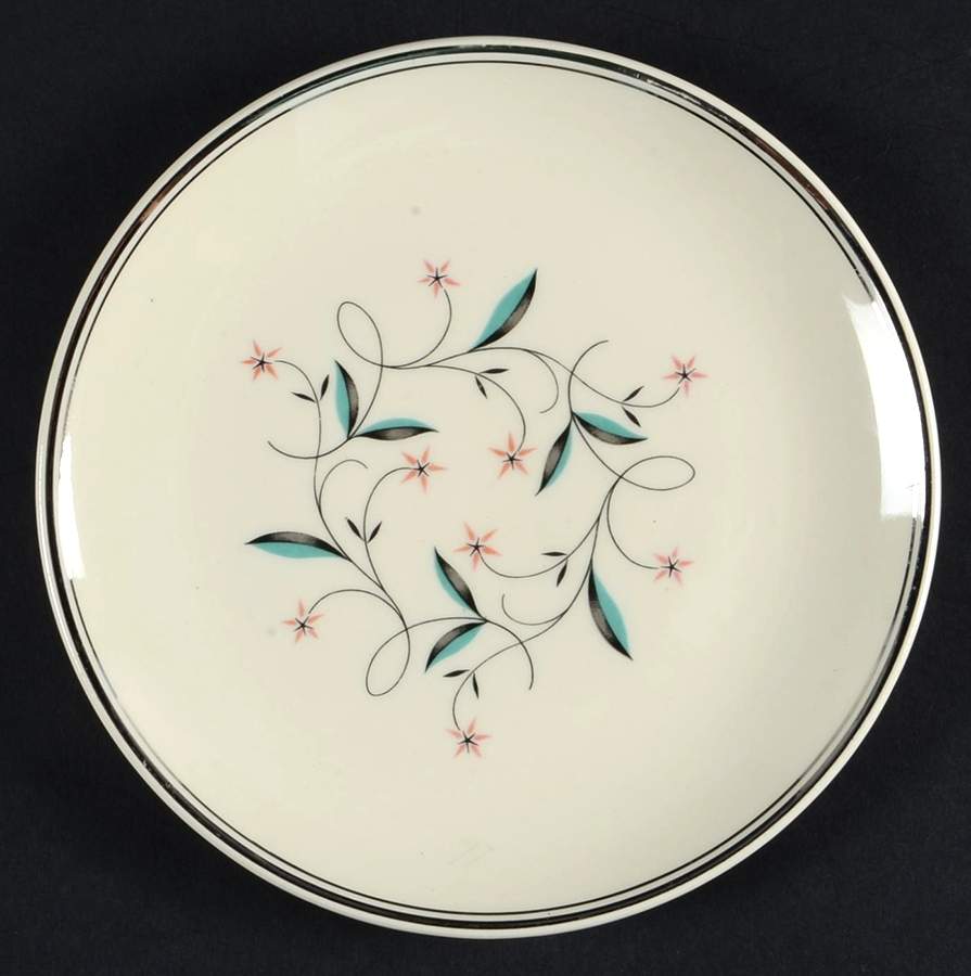 Starflower Bread & Butter Plate by Princess - Empcraft (USA)-1