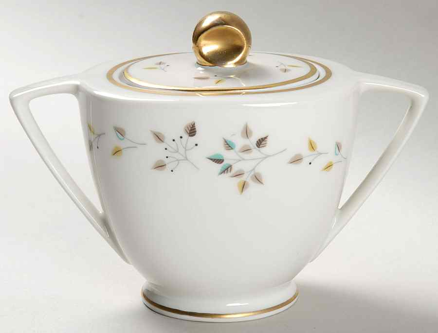Riviera Sugar Bowl & Lid by Princess - Empcraft (USA)-1